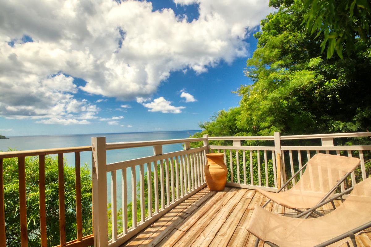 42 Location villa piscine Martinique_terrasse chambre robinson 3